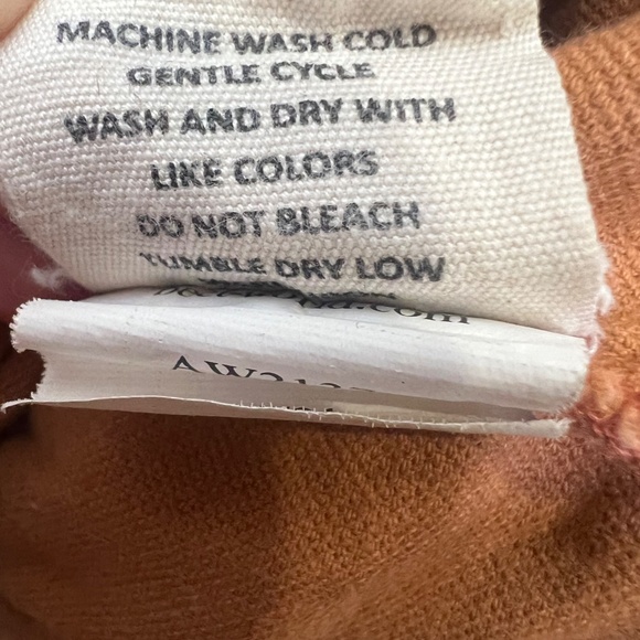 Beet World Dress Girls Fall Dress Orange Ruffle - Picture 10 of 10